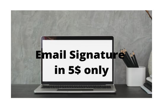I will make clickable html email signature for gmail,outlook etc