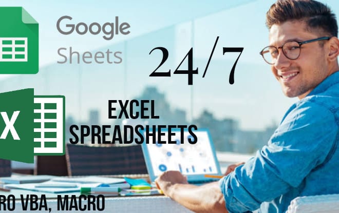 I will make, create or edit dashboard on excel or google sheet