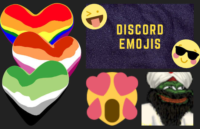 I will make emojis for discord including 3d and animated ones