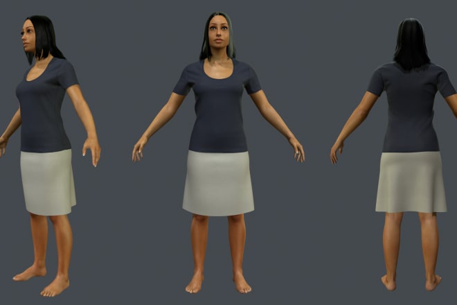 I will make high poly high detailed 3d characters