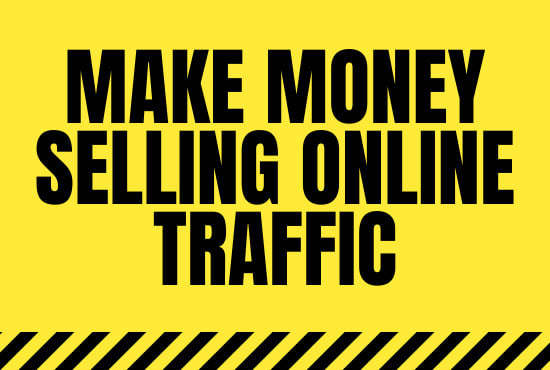 I will make you money selling traffic online