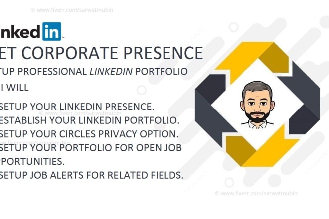 I will makeover or create your corporate profile on linkedin