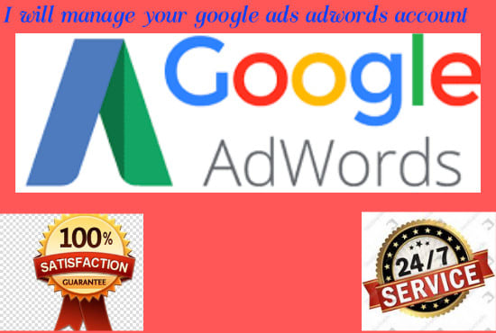 I will manage your google ads adwords account
