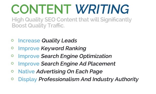 I will offer cheap content writing services USA for websites