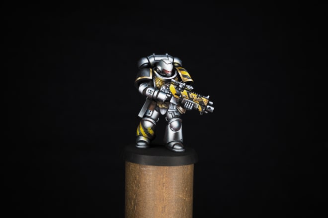 I will paint any miniature with any style, warhammer, dnd etc