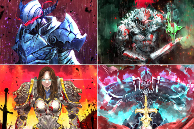 I will paint illustration, anime art or concept art for you