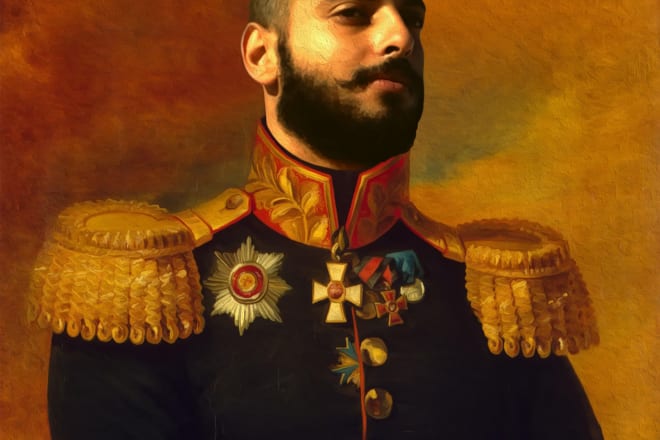 I will photoshop your head on an old general painting