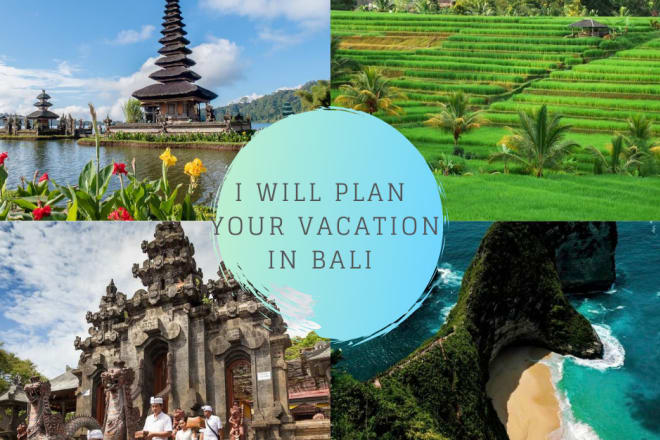 I will plan your amazing tailored holiday in bali