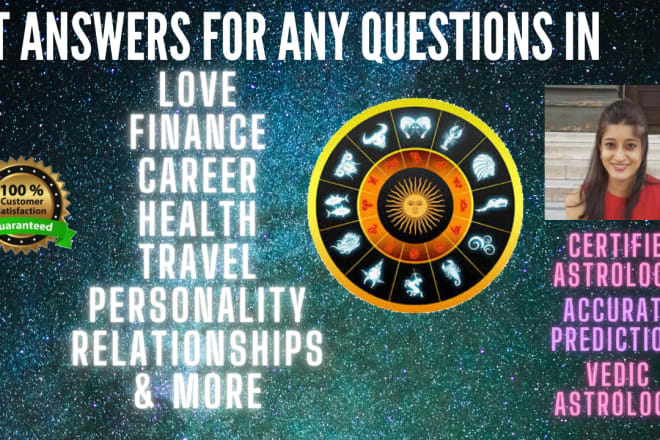 I will predict using vedic astrology and answer you accurately