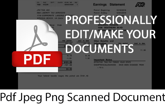 I will professionally edit PDF document in 1 hour