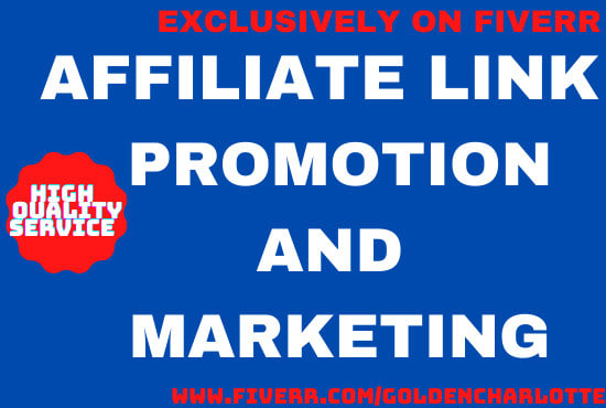 I will promote affiliate link,digistore,shopify marketing,clickbank,redbubble,teespring