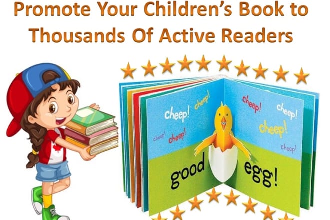 I will promote your children kindle book