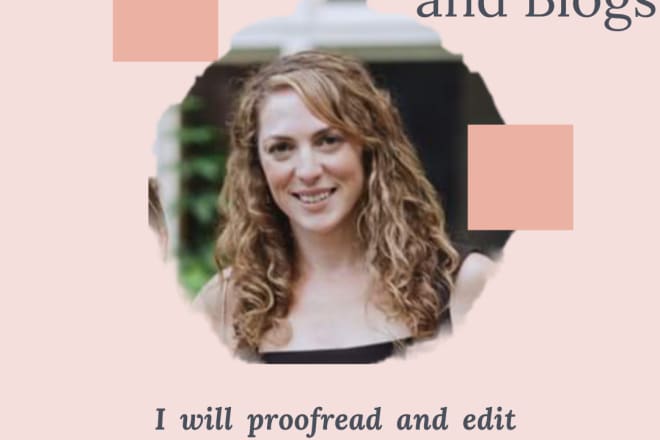 I will proofread and edit your website or blog copy