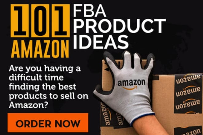 I will provide 101 amazon fba product ideas for you to sell