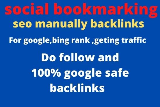 I will provide 700plus social bookmarking for instant traffic