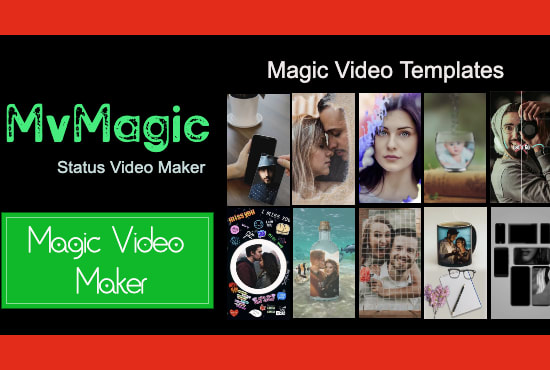 I will provide mv master, vfly biugo magic lyrical status video editor maker app clone