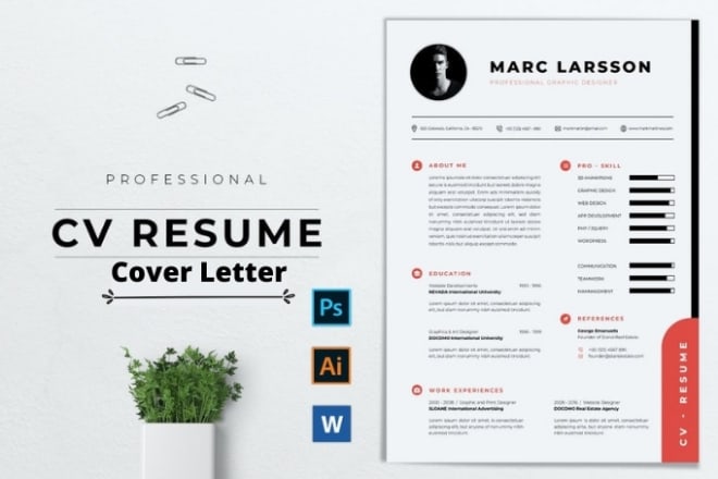 I will provide professionally resume and mid career resume or cv writing services