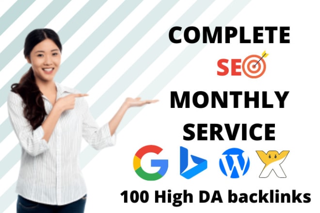 I will provide total SEO service monthly and analytics