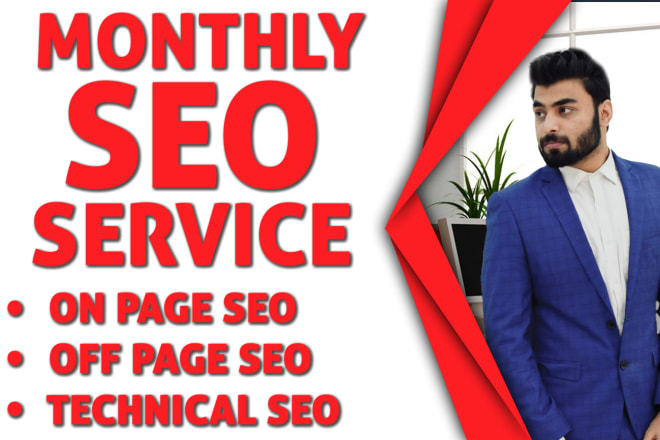 I will rank site google first page with monthly SEO services