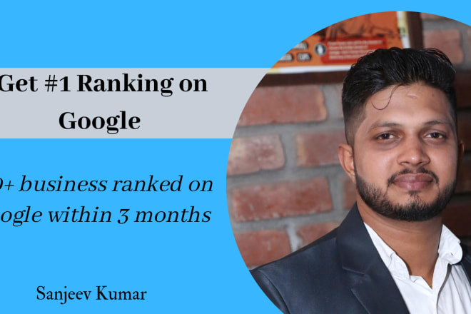 I will rank your website on google first page