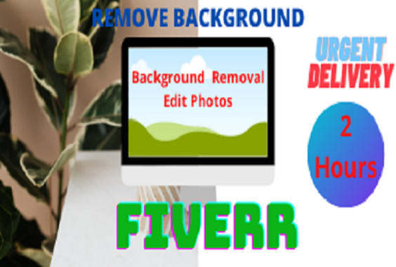 I will remove and customize the background of your pictures