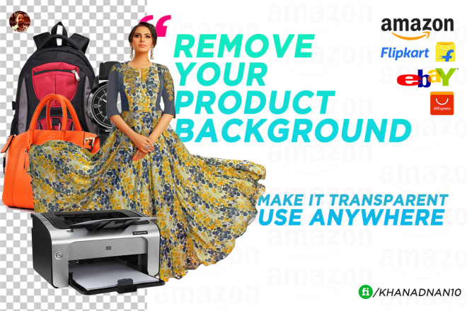 I will remove the background of your photo or product