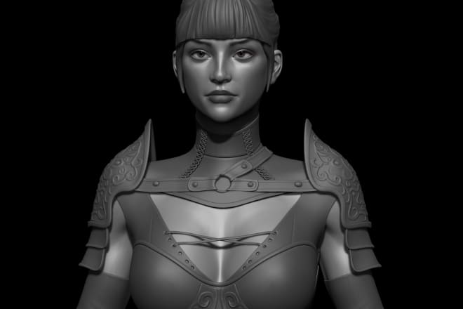 I will sculpt 3d model for 3d printing and gaming in zbrush