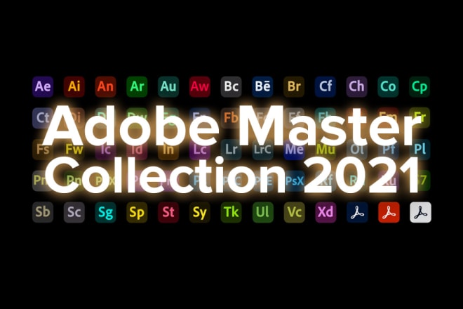 I will sell to you the adobe master collection 2021