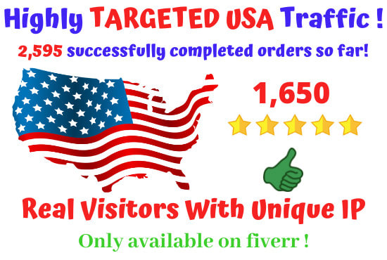 I will send quality USA and canadian traffic to your website