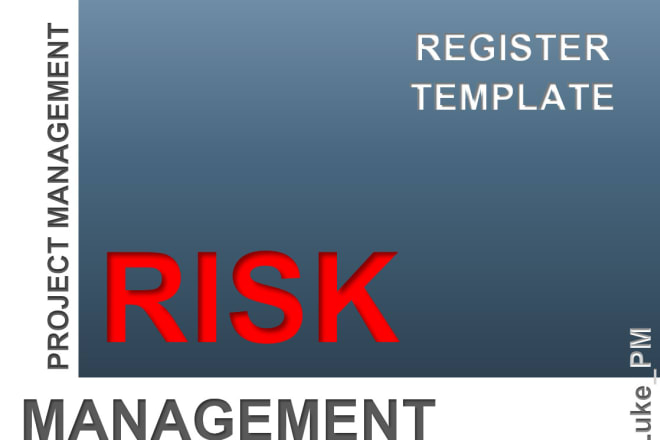 I will send you risk register template