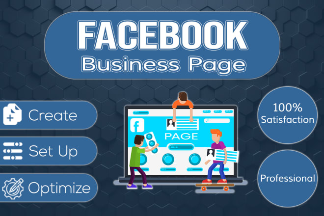I will set up and optimize your facebook business page or fan page