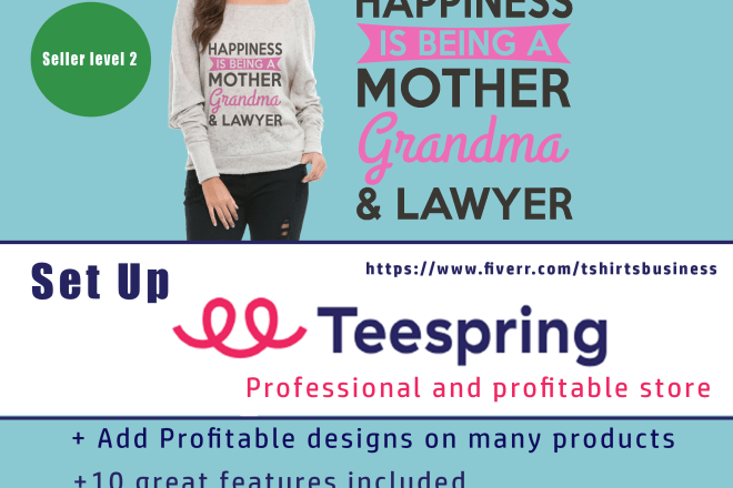 I will set up teespring store