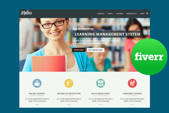 I will setup elearning website using wplms