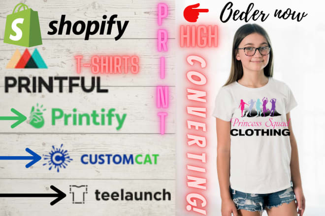 I will setup shopify print on demand store, manage both new and old