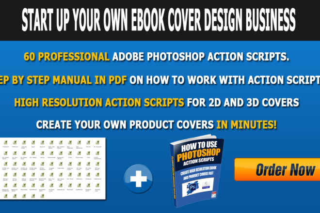 I will show you how to setup your own ebook cover design business