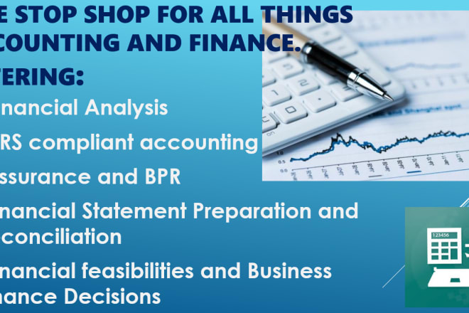 I will solve all your accounting, audit and finance problems