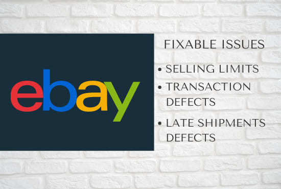 I will solve your ebay selling limit issues
