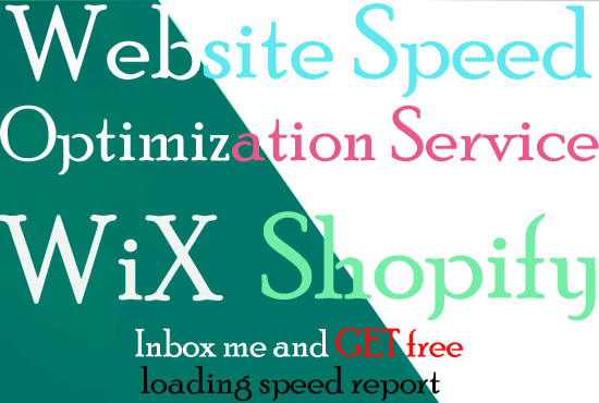 I will speed up wix squarespace wordpress shopify website