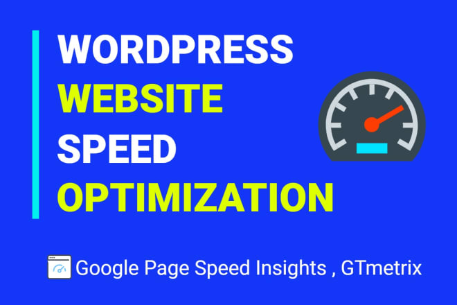 I will speed up your website for gtmetrix and google page speed