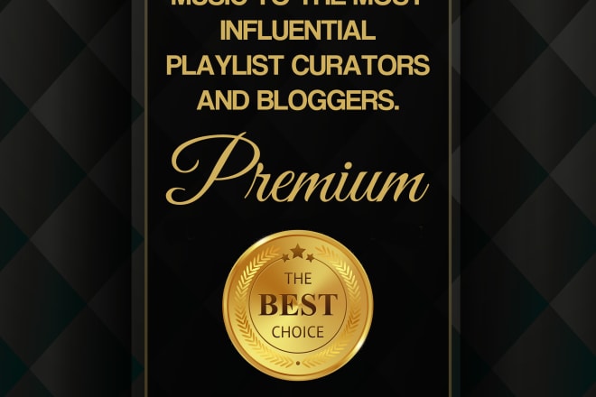 I will submit your music to the most influential spotify playlist curators