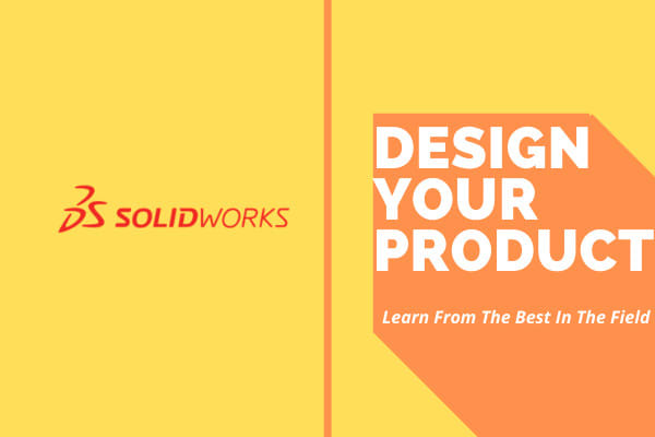 I will teach you 3d product designing software solidworks