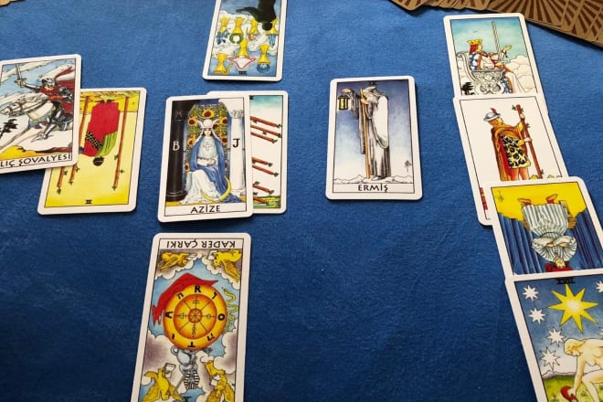 I will tell your future with my tarot cards