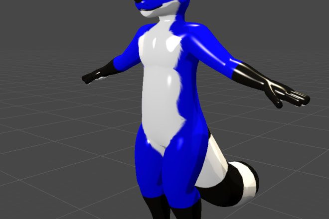 I will texture your 3d model for vrchat and other programs