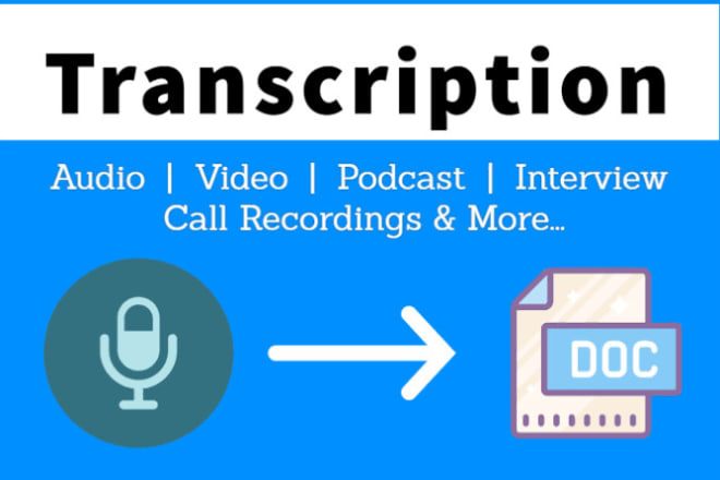 I will transcribe 60 minutes transcript of audio or video