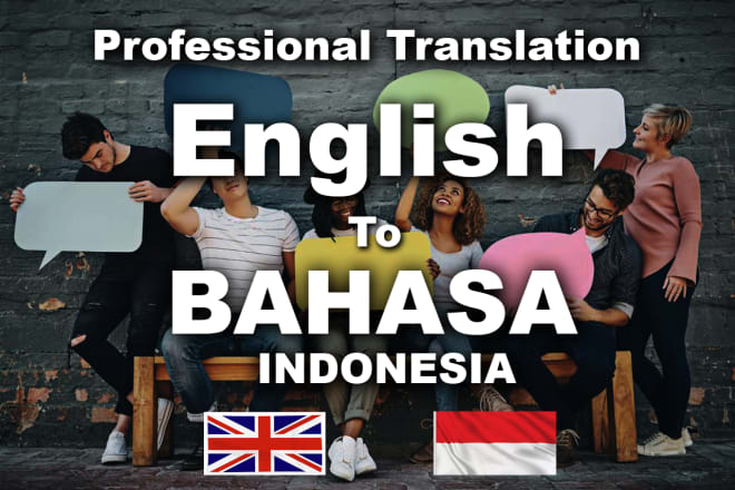 I will translate english to bahasa indonesia