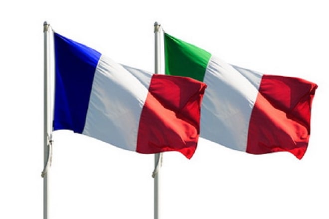 I will translate french to italian and italian to french