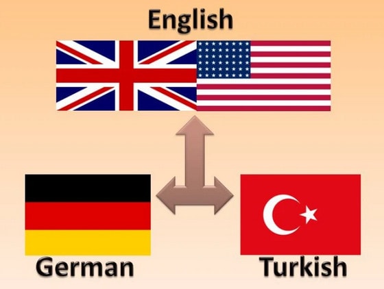 I will translate into turkish, english and german languages