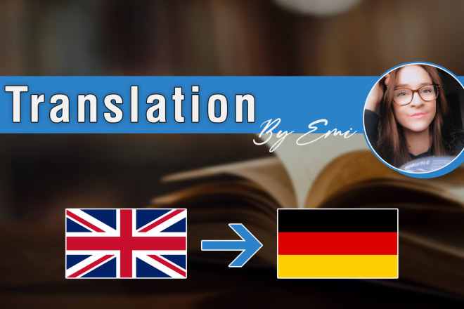 I will translate your text from english to german and german to english