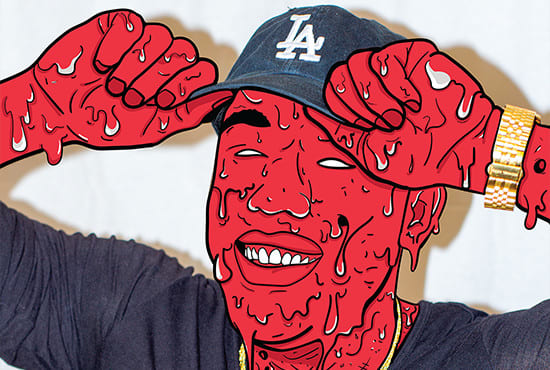 I will turn your picture into grime art in 1 hour