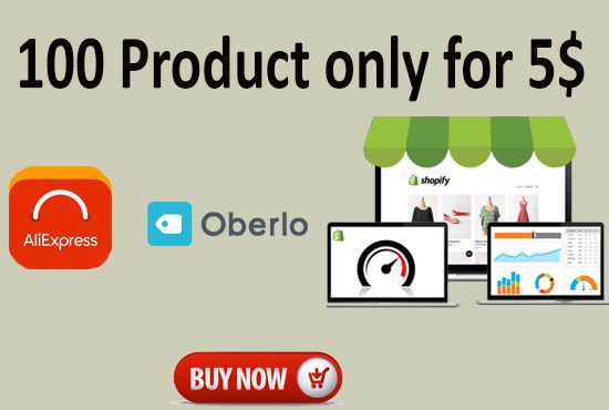 I will upload product from aliexpress to oberlo to your store